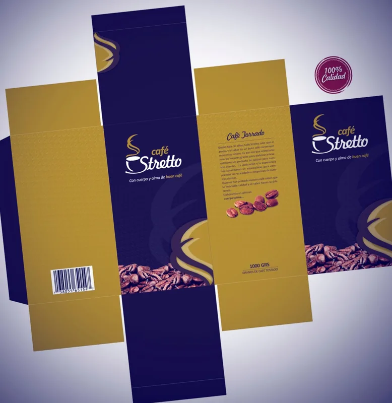 Packaging Café Stretto