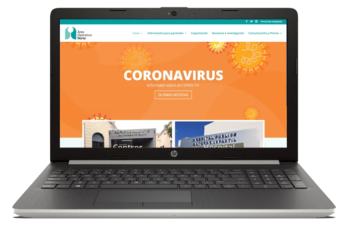 Sitio web de A.O. Norte