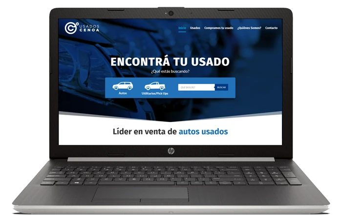 Sitio web de Cenoa Usados